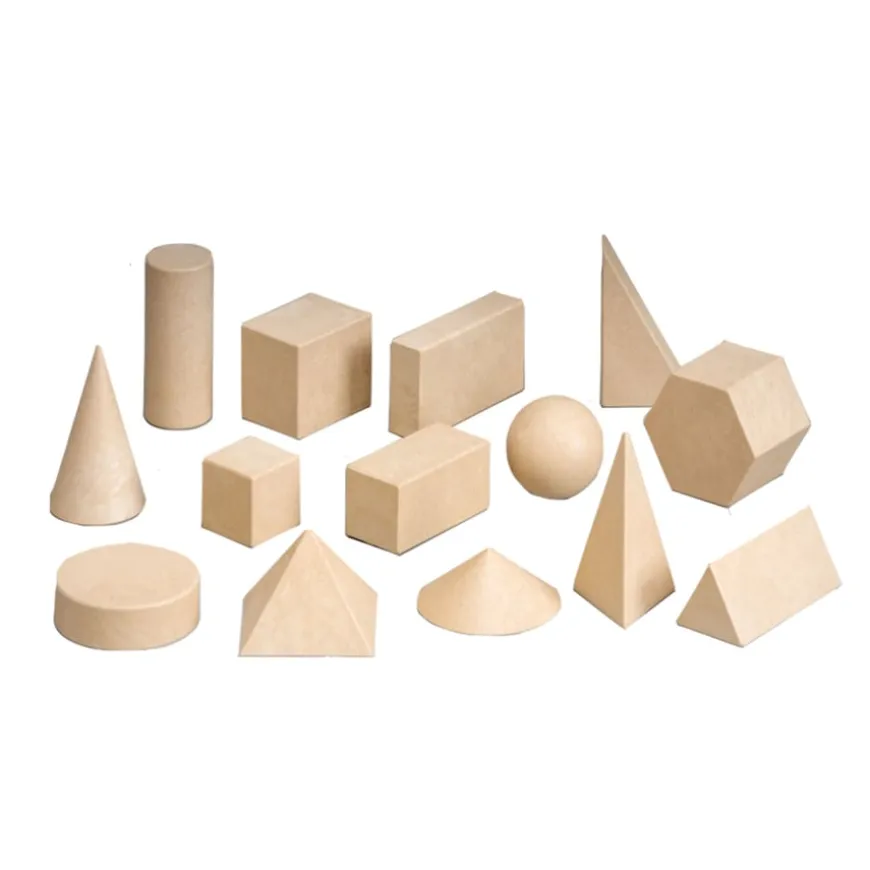 RE-Wood® Geometric Shapes Set 14pcs