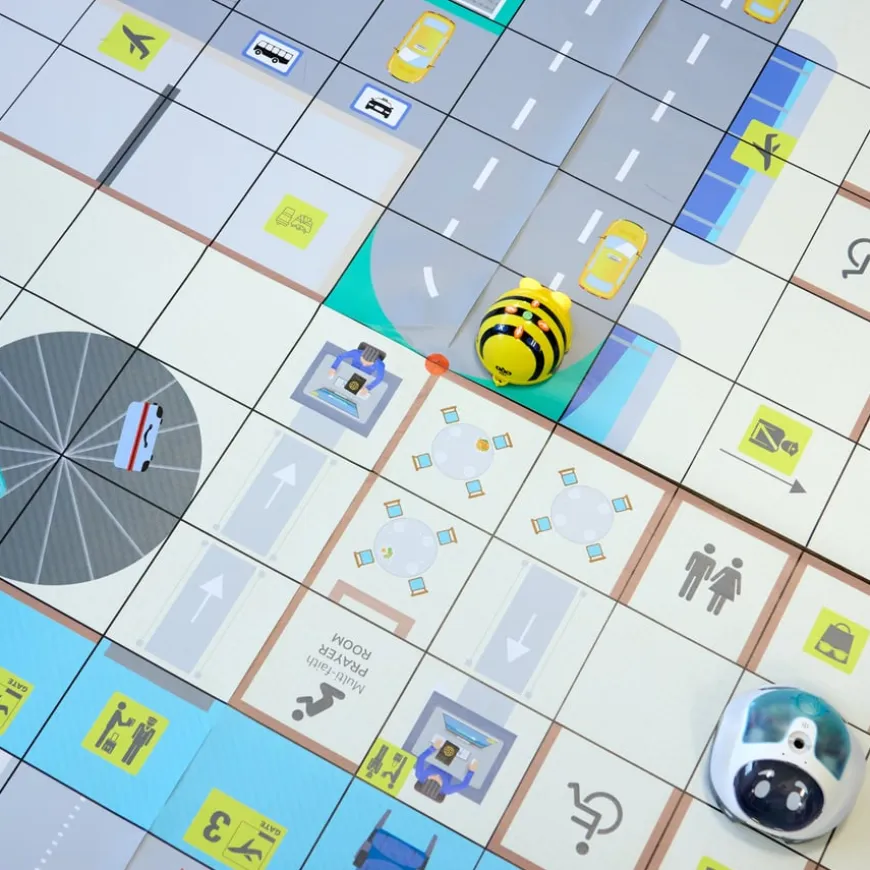 Robotics Mats - At the Airport