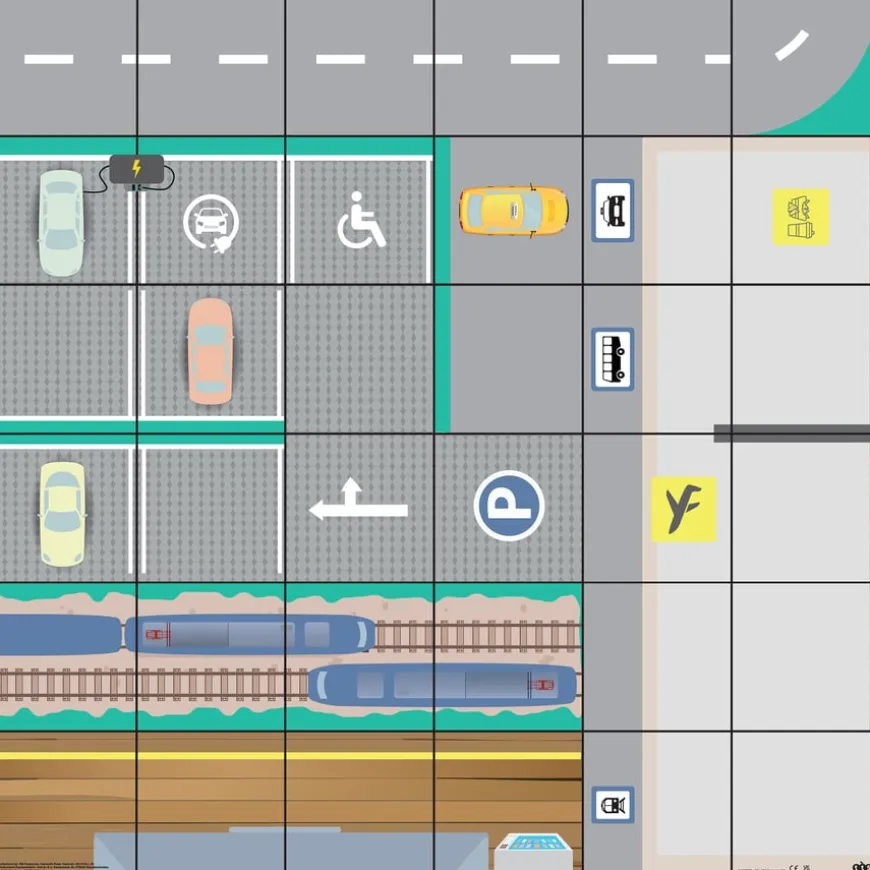 Robotics Mats - At the Airport