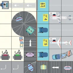 Robotics Mats - At the Airport