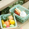 Role Play Cash Register, Baskets & Food Shopping Bundle