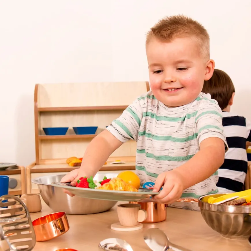 Role Play Curiosity Kitchen and Accessories Set