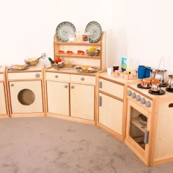 Role Play Curiosity Kitchen and Accessories Set