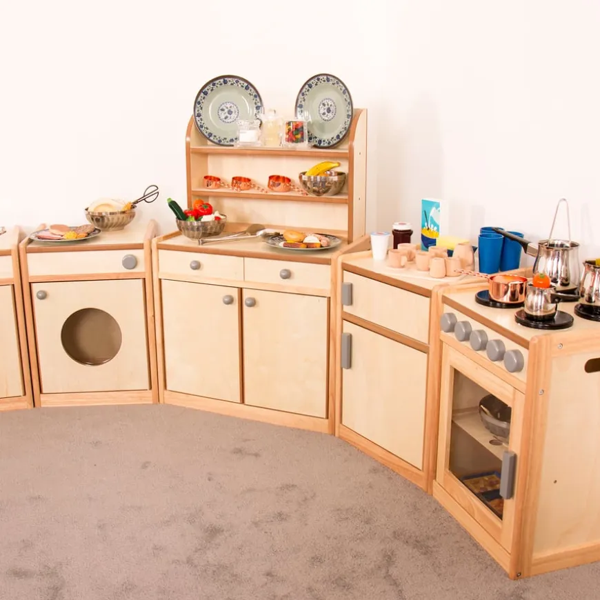 Role Play Curiosity Kitchen and Accessories Set