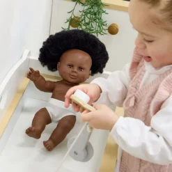 Role Play Doll Changing Table with Bathtub