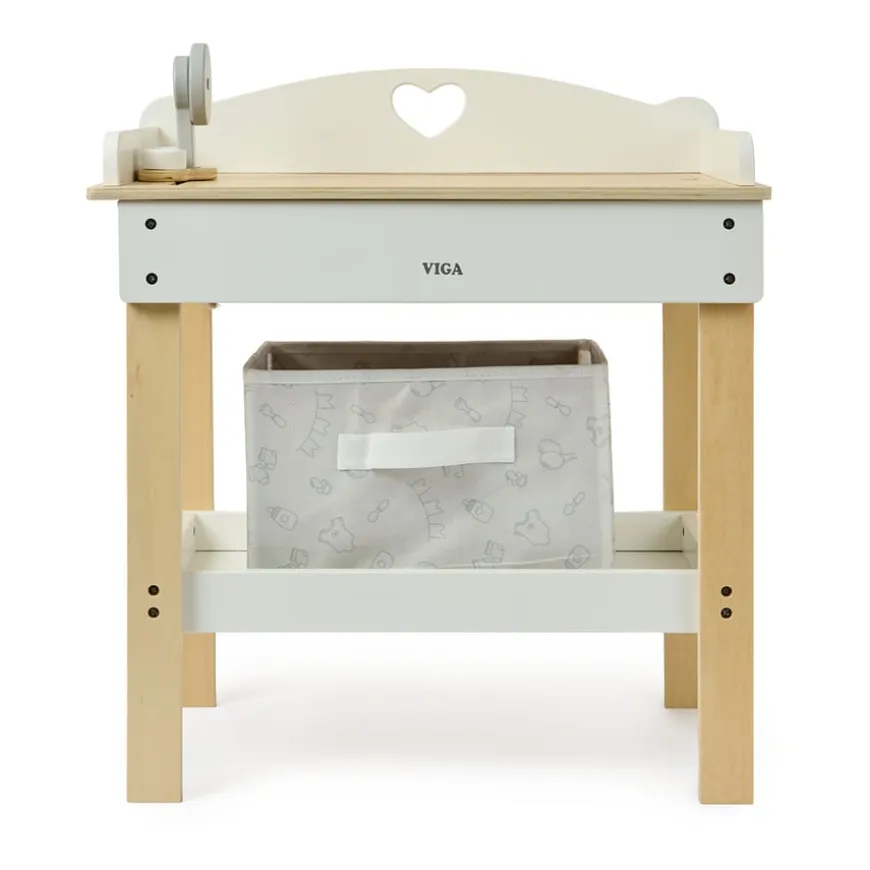Role Play Doll Changing Table with Bathtub