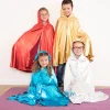 Role Play Dressing Up Glitter Cloaks 4pcs