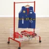 Role Play Dressing Up Metal Storage Trolley