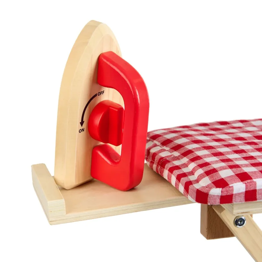 Role Play Home Corner Wooden Laundry Accessories