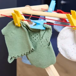 Role Play Home Corner Wooden Laundry Accessories