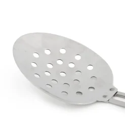 Role Play Kitchen Metal Utensil Storage Pot & Utensils