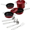 Role Play Metal Cooking Accessory Set 11pcs