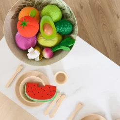 Role Play Neutral Tableware Dining Set