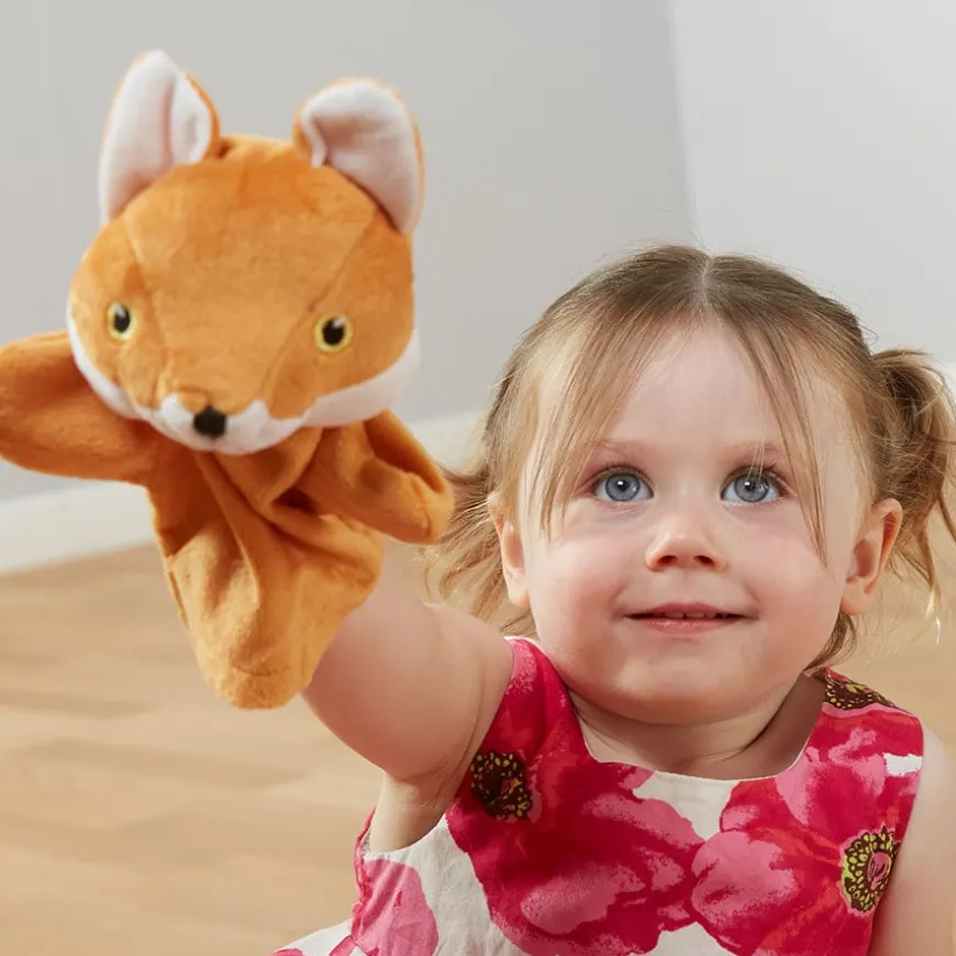 Role Play Wildlife Puppet Set 5pcs