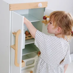 Role Play Wooden American Fridge Freezer