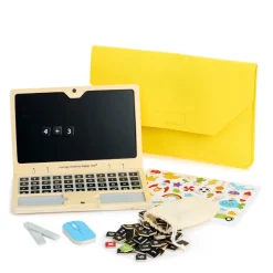 Role Play Wooden Technology Set & Laptop