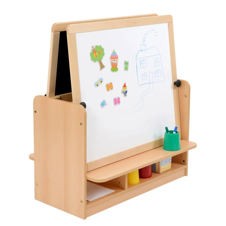 Room Scenes Double Easel with Storage