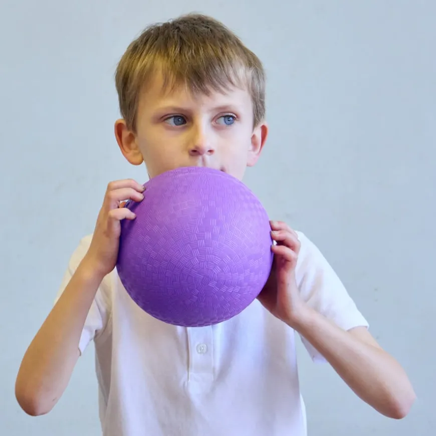 Rubber Playground Balls 6pk