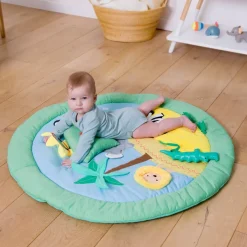 Safari Collection Baby Tummy Time Sensory Playmat
