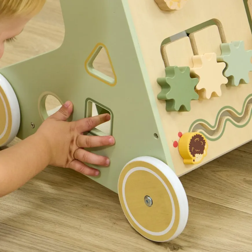 Sage Wooden Baby Walker