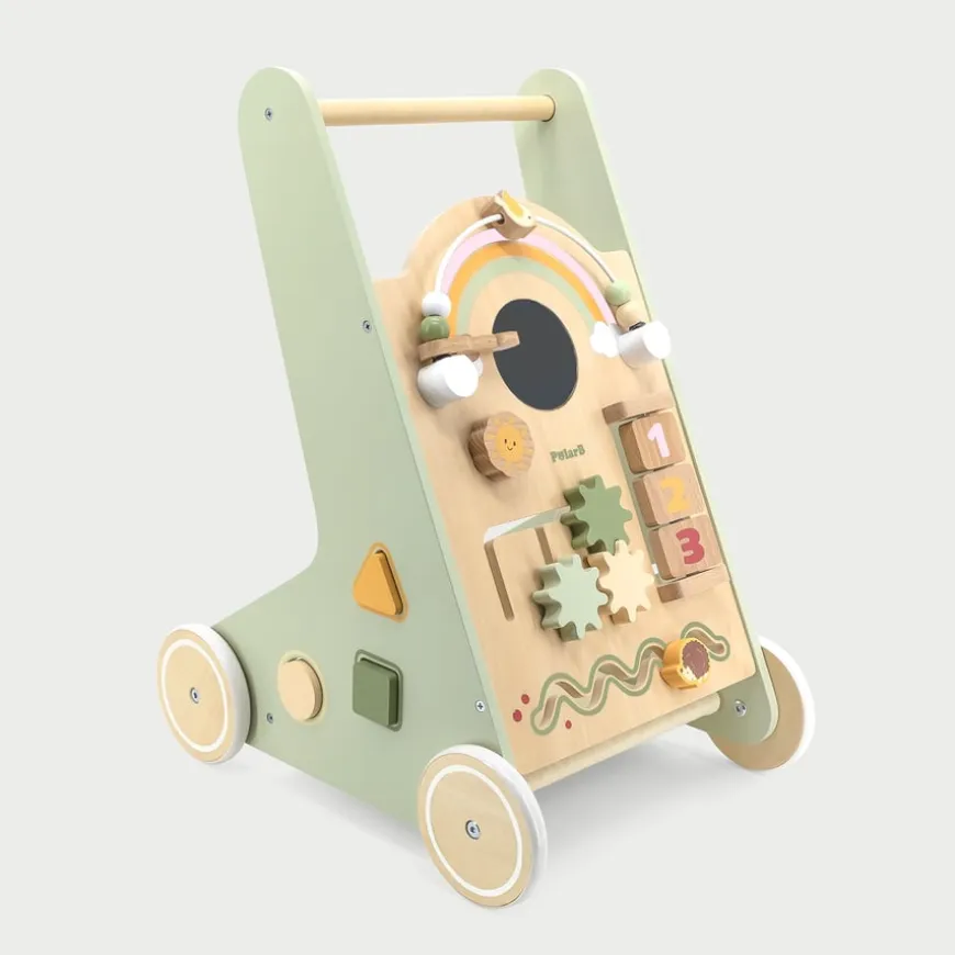 Sage Wooden Baby Walker