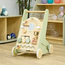 Sage Wooden Baby Walker