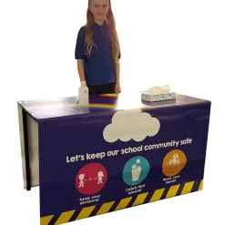 Sanitation Station Wipe Clean Table Cover