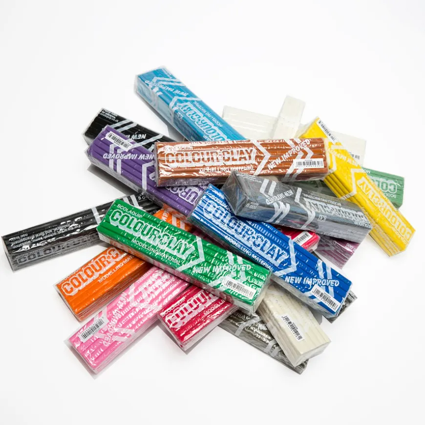 Scola Plastic Modelling Material Assorted 20x500g