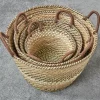 Seagrass Baskets 4pk Brown