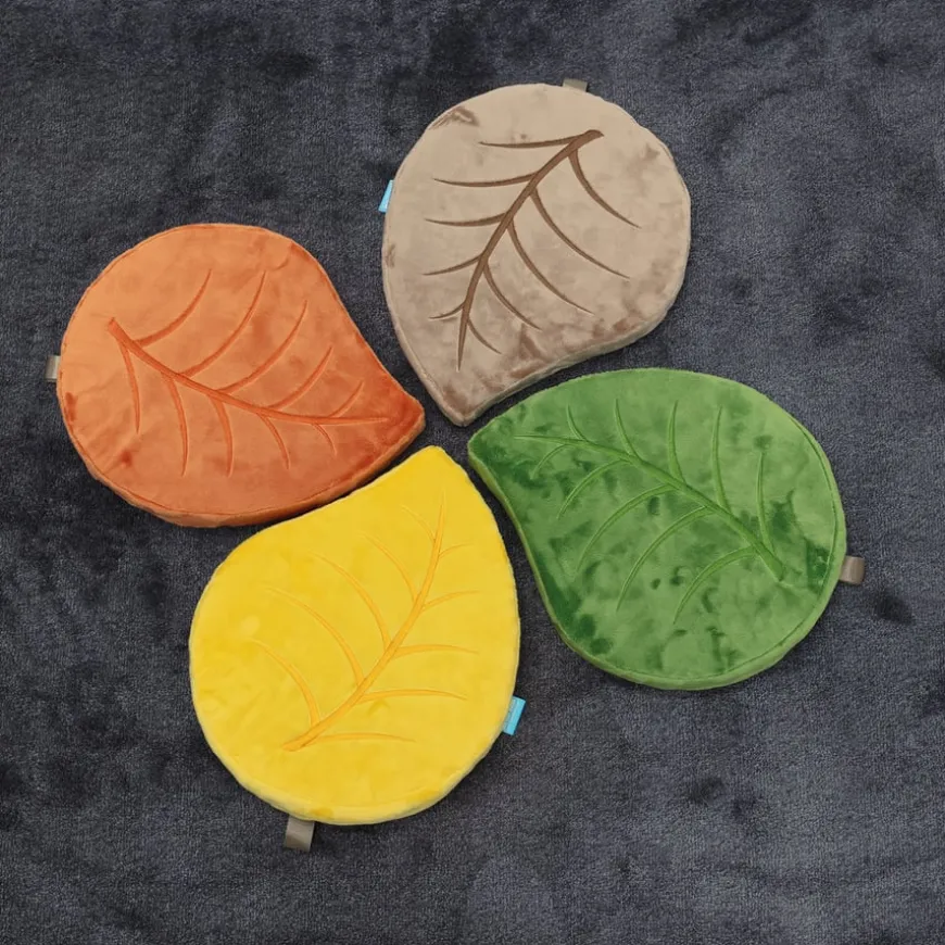 Seasonal Leaf Cushions 4pk