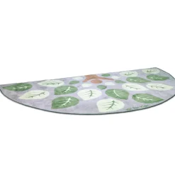 Semi-Circle Leaf Placement Carpet