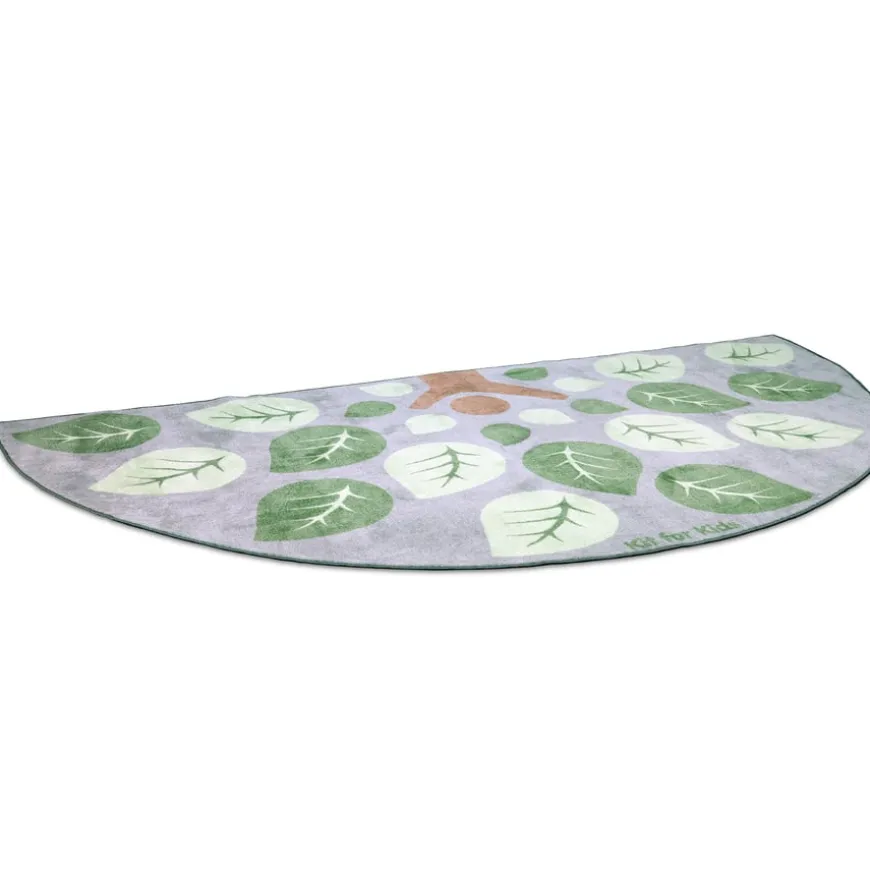 Semi-Circle Leaf Placement Carpet
