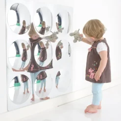 Sensory Bubble Mirror with No Frame 9 Bubble W800 x L800mm