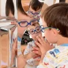 Sensory Bubble Shapes Mirror With No Frame