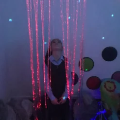Sensory Fibre Optic Curtain Ring