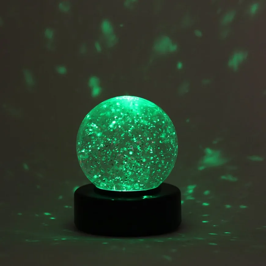 Sensory Light Up Glitter Ball