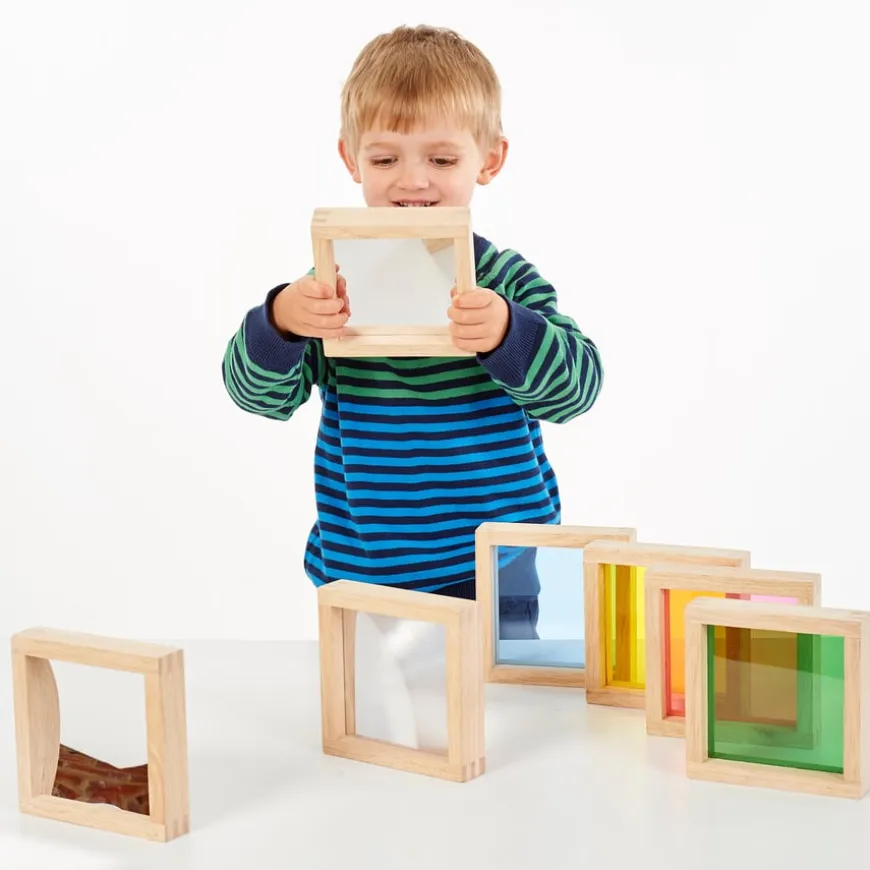 Sensory Mirror Squares 7pk