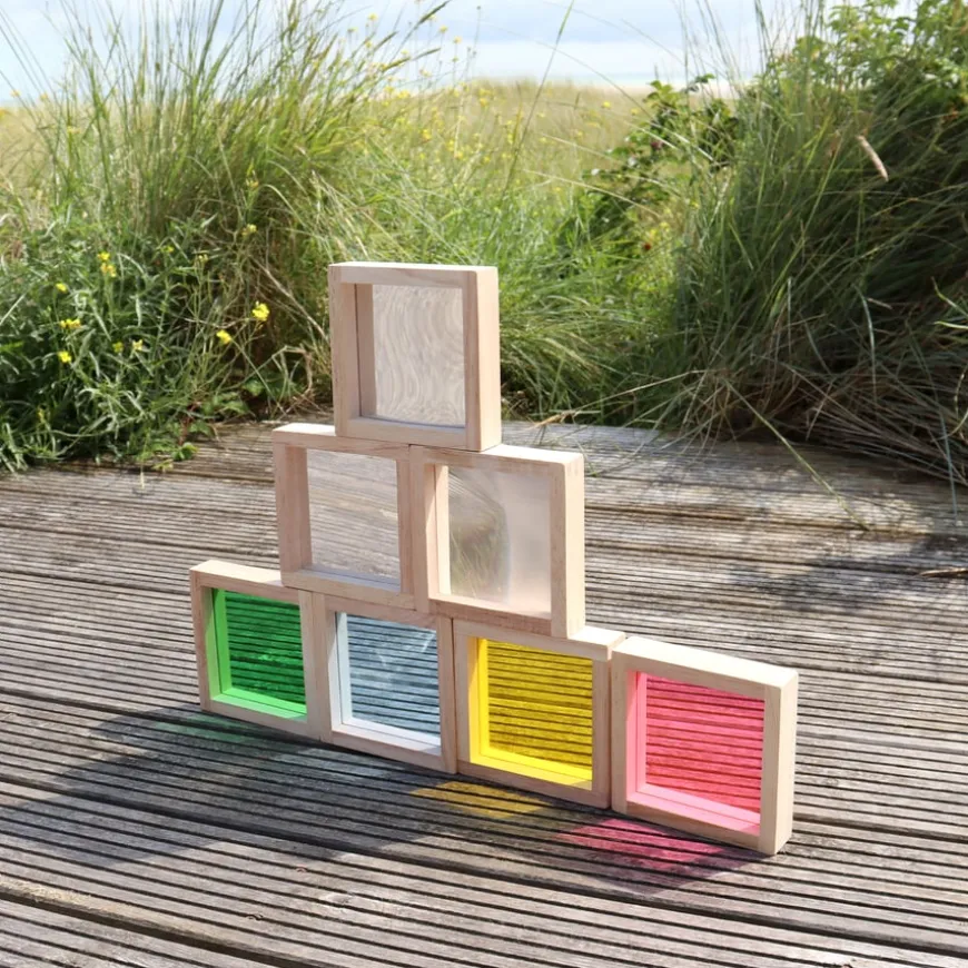 Sensory Mirror Squares 7pk