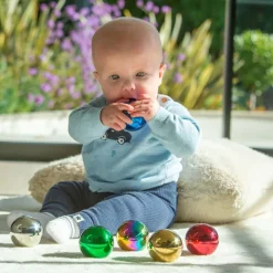 Sensory Reflective Colour Mystery Balls 6pk
