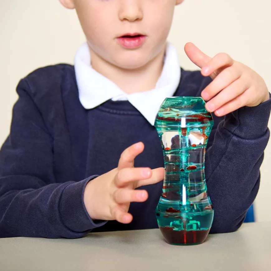 Sensory Spiral Liquid Timers 3pk