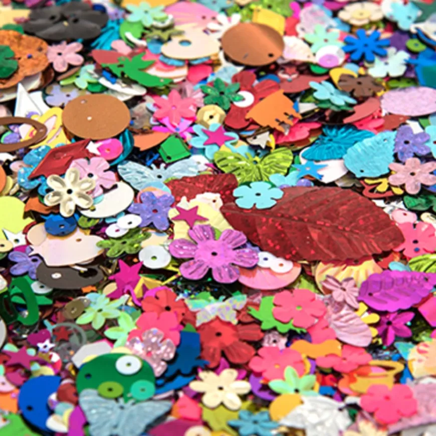 Sequins and Spangles Assorted 500g