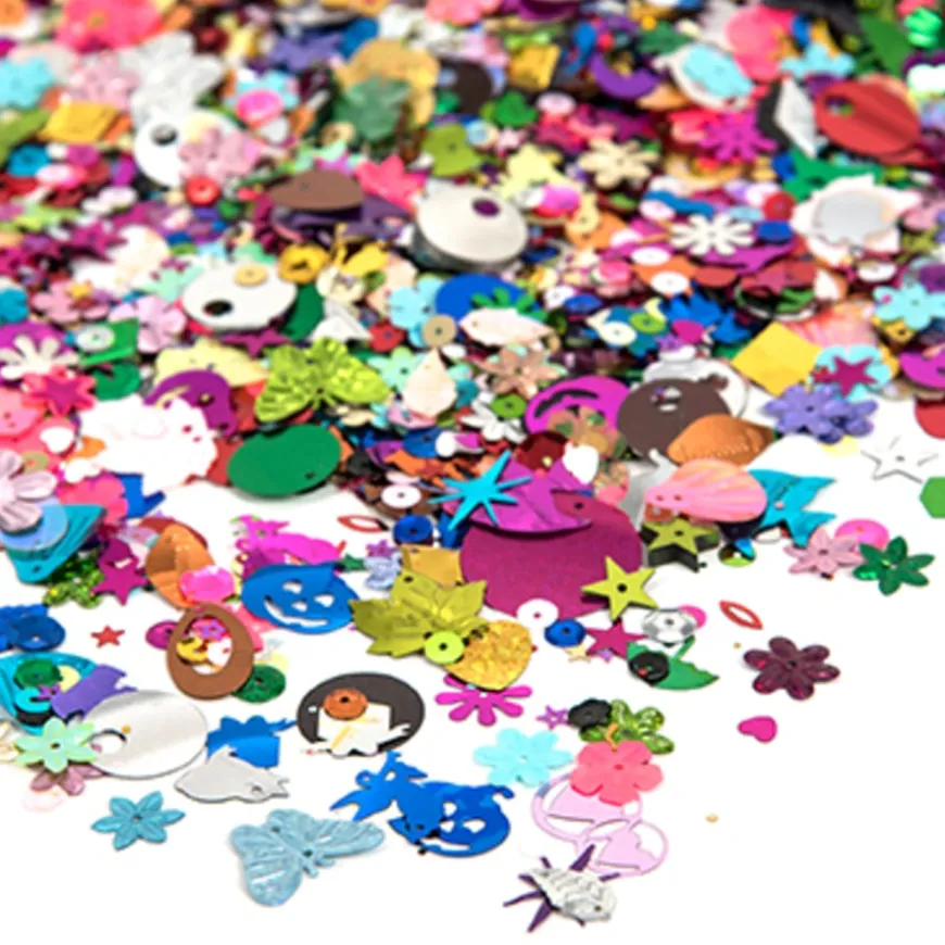 Sequins and Spangles Assorted 500g