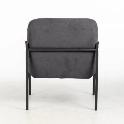 Settle Reception Chair with Wooden Arm Pads