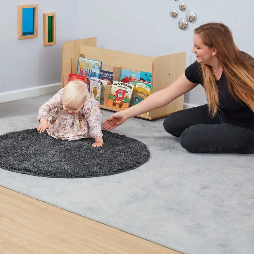 Shaggy Rug Circular 1m
