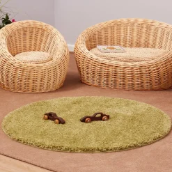 Shaggy Rug Circular 1m