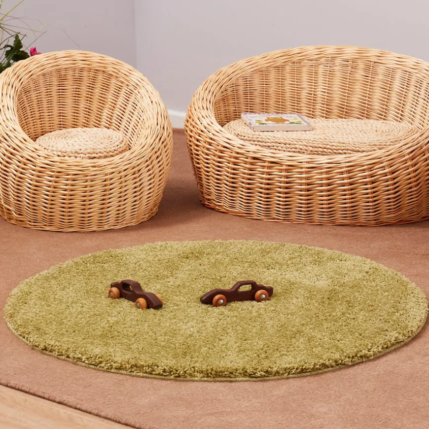 Shaggy Rug Circular 1m
