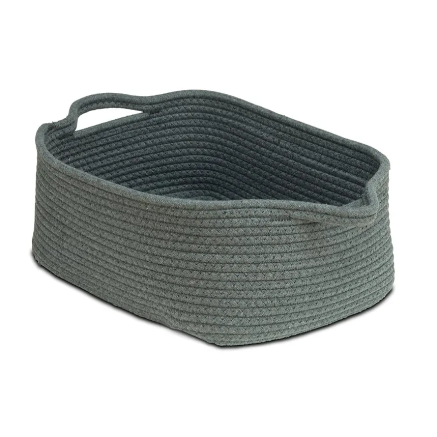 Shallow Rope Baskets Pack of 6