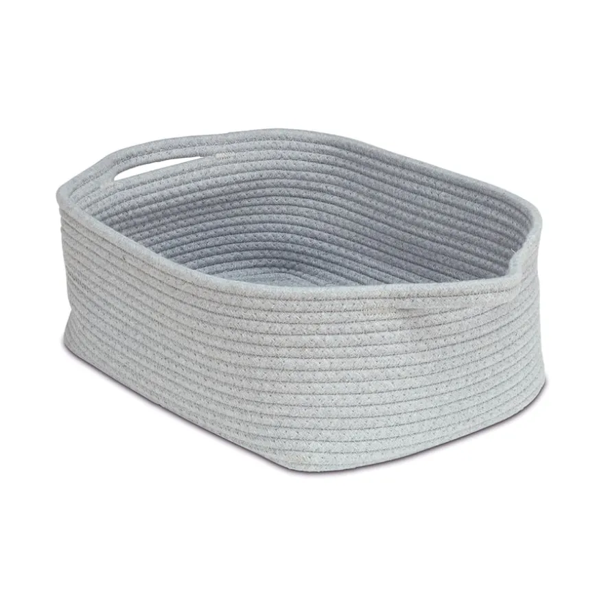 Shallow Rope Baskets Pack of 6