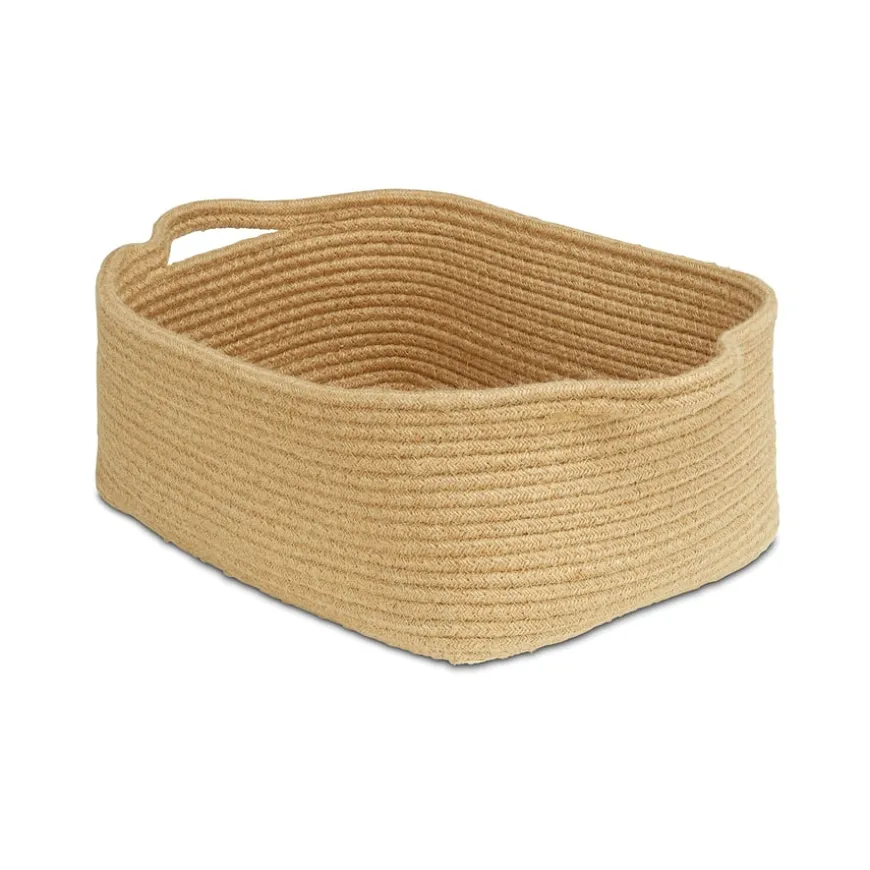 Shallow Rope Baskets Pack of 6