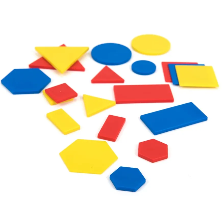 Shapes and Size Attribute Set Pocket Blocks 60pcs